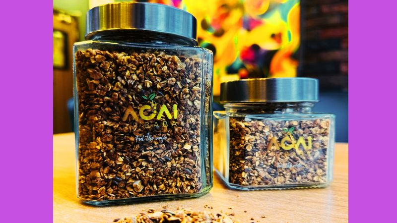 Homemade Granola Jar