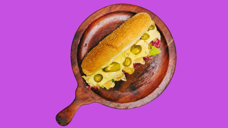Flaming Chicken Sandwich